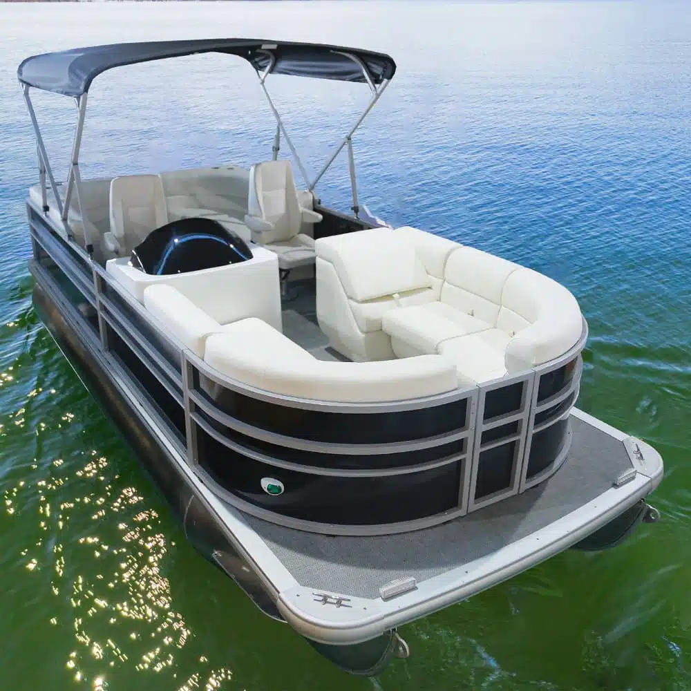 Bateau ponton hors-bord - series-30ft - Kinocean® Boat - tri-tube / open /  de sport