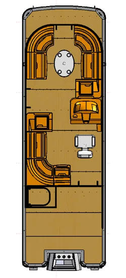 25ft Double Decker Series layout reference