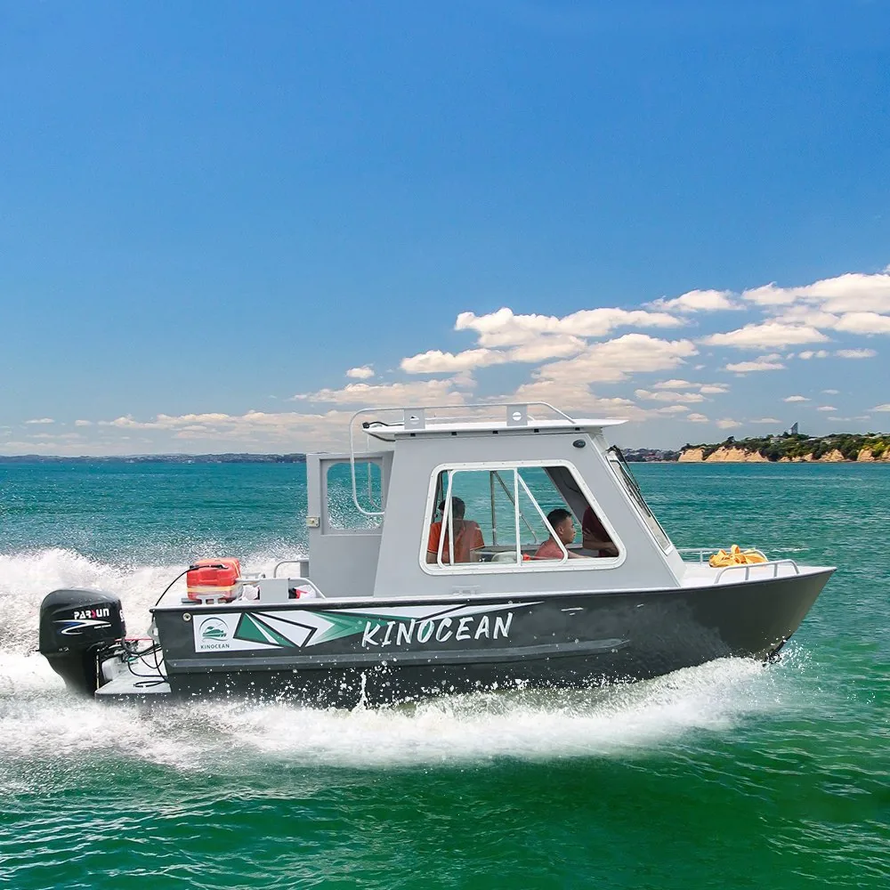 Kinocean aluminium fishing boat platform for importer evaluation
