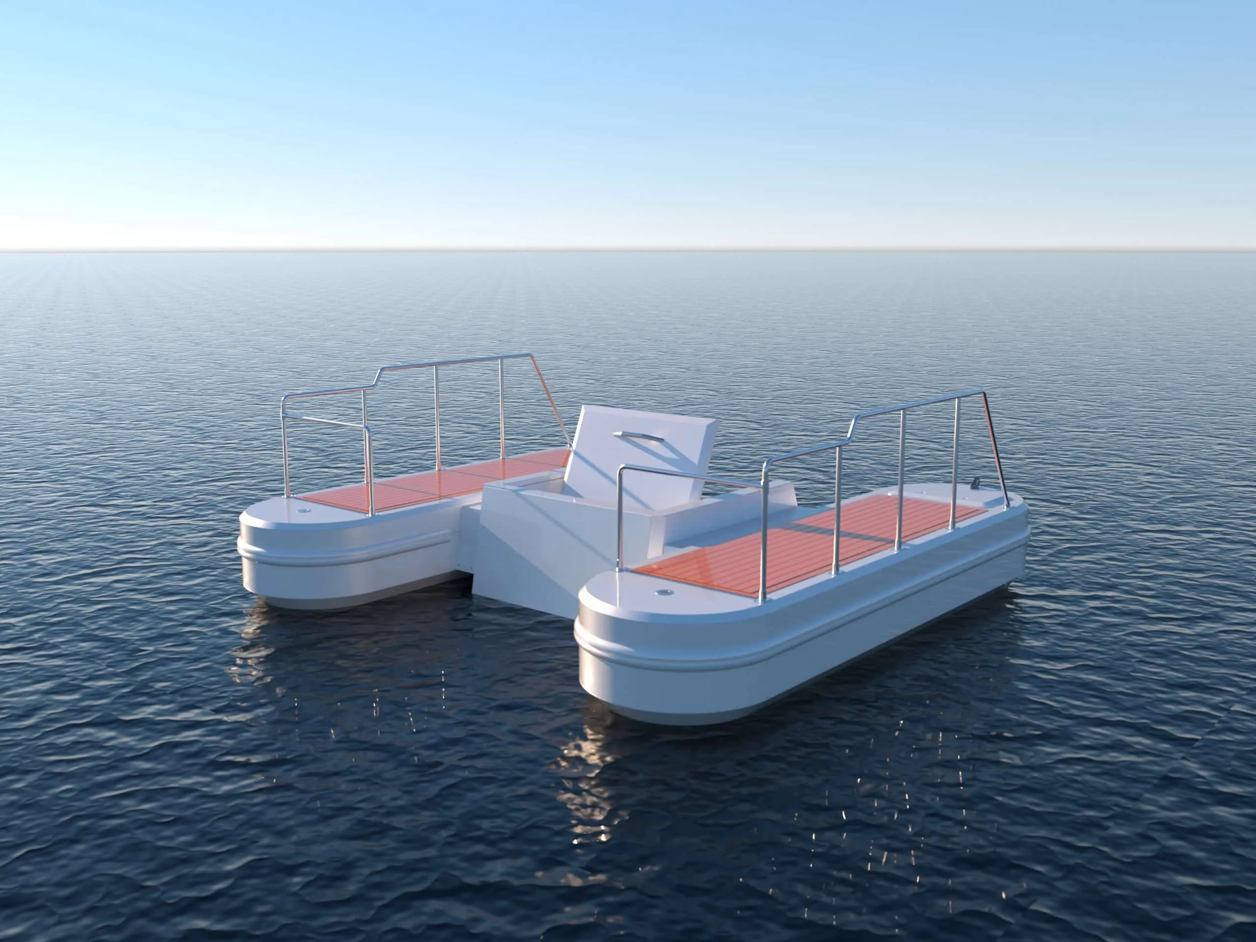 Semi-submarine tourism boat project visual