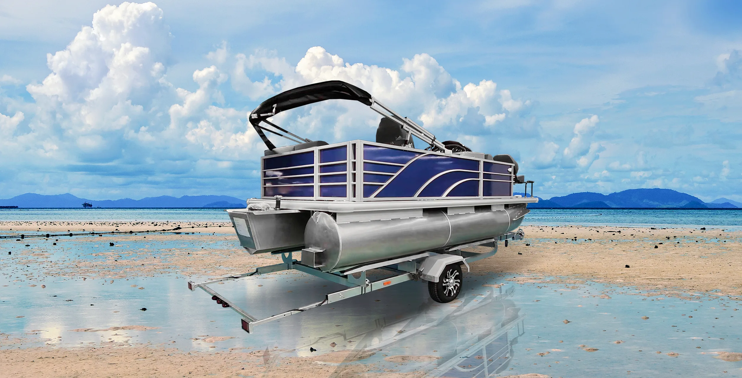 16ft Entertainment Series deck plan
