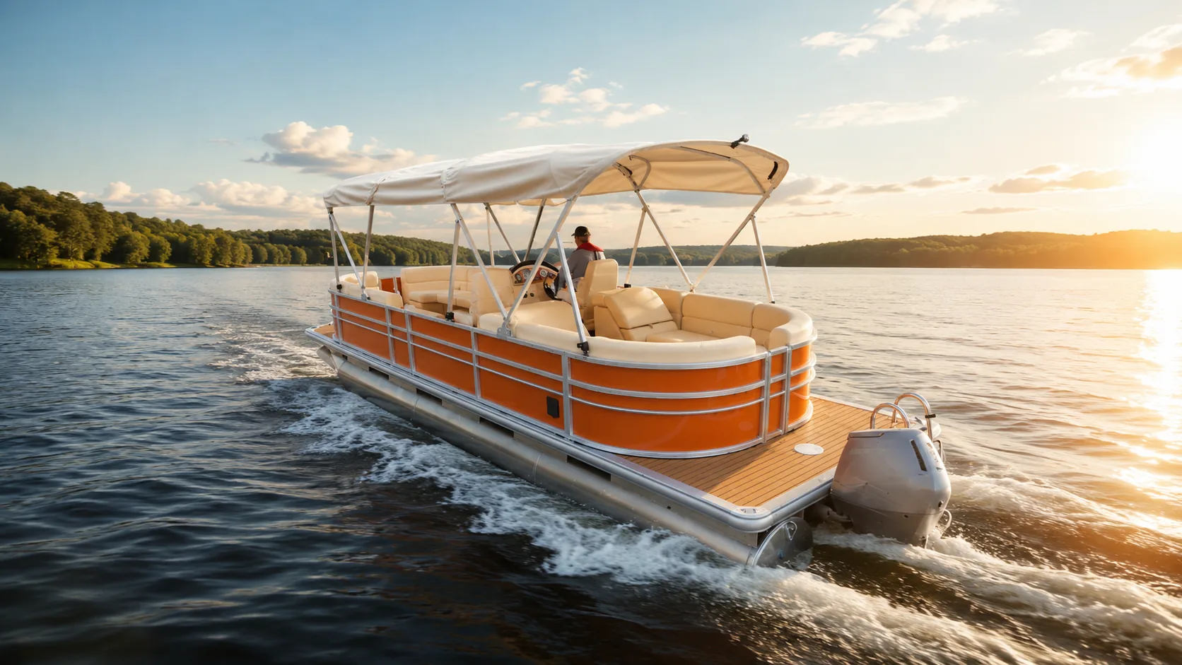 24ft Entertainment Series deck plan