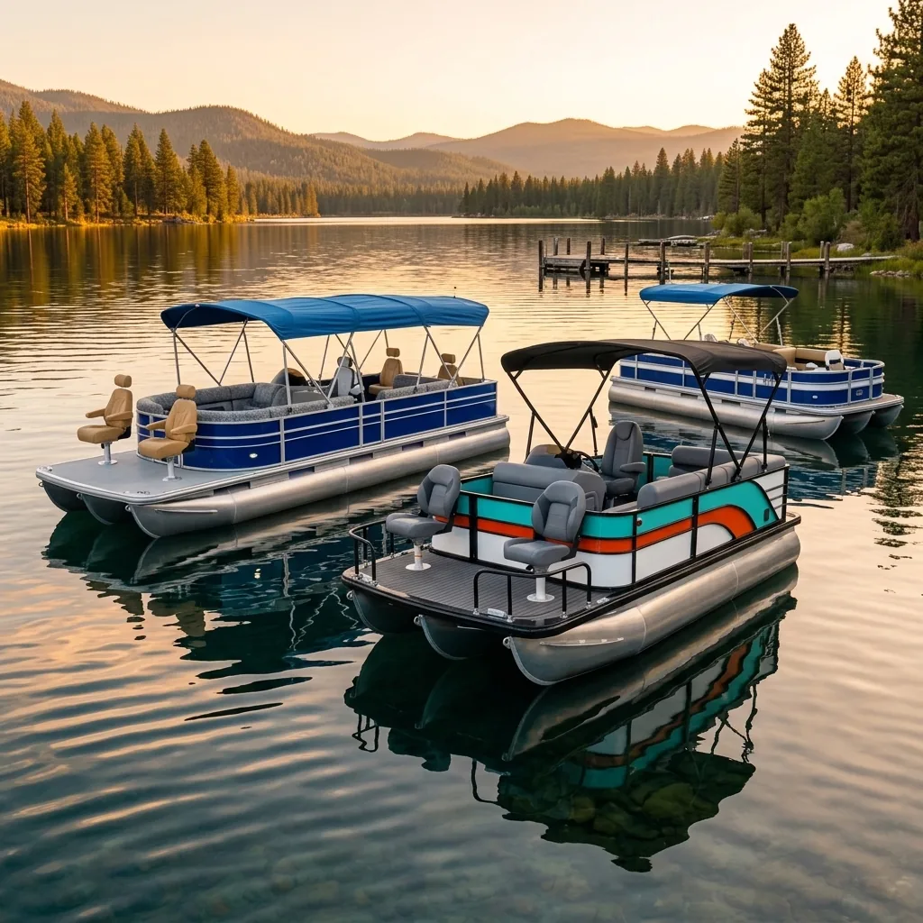 Kinocean Fishing Series pontoon boat range
