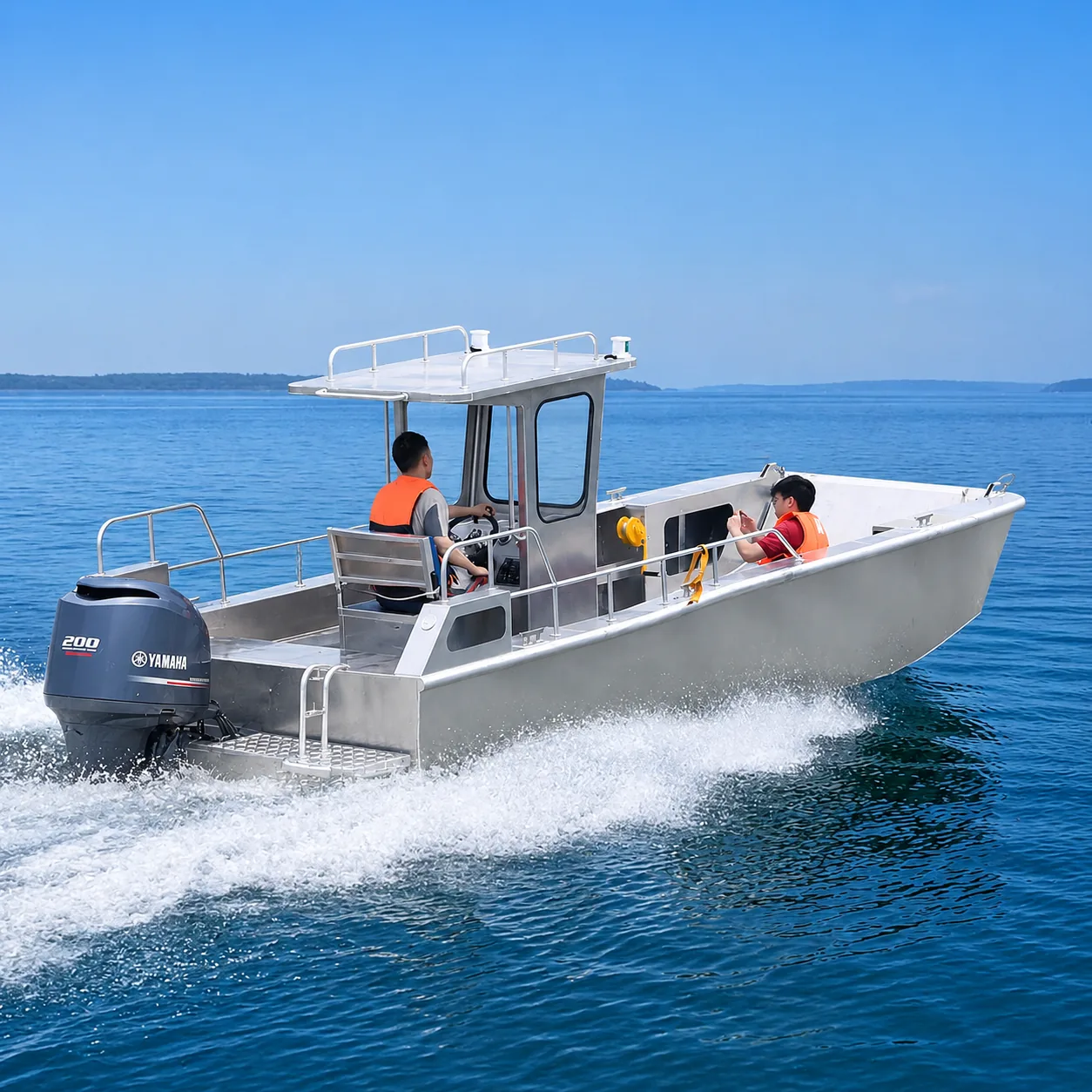 Kinocean LC-210 aluminum landing craft