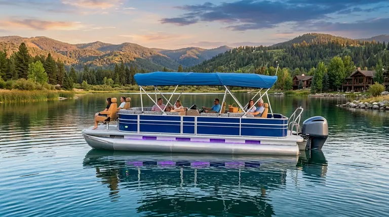 Kinocean pontoon boat platform for dealer markets