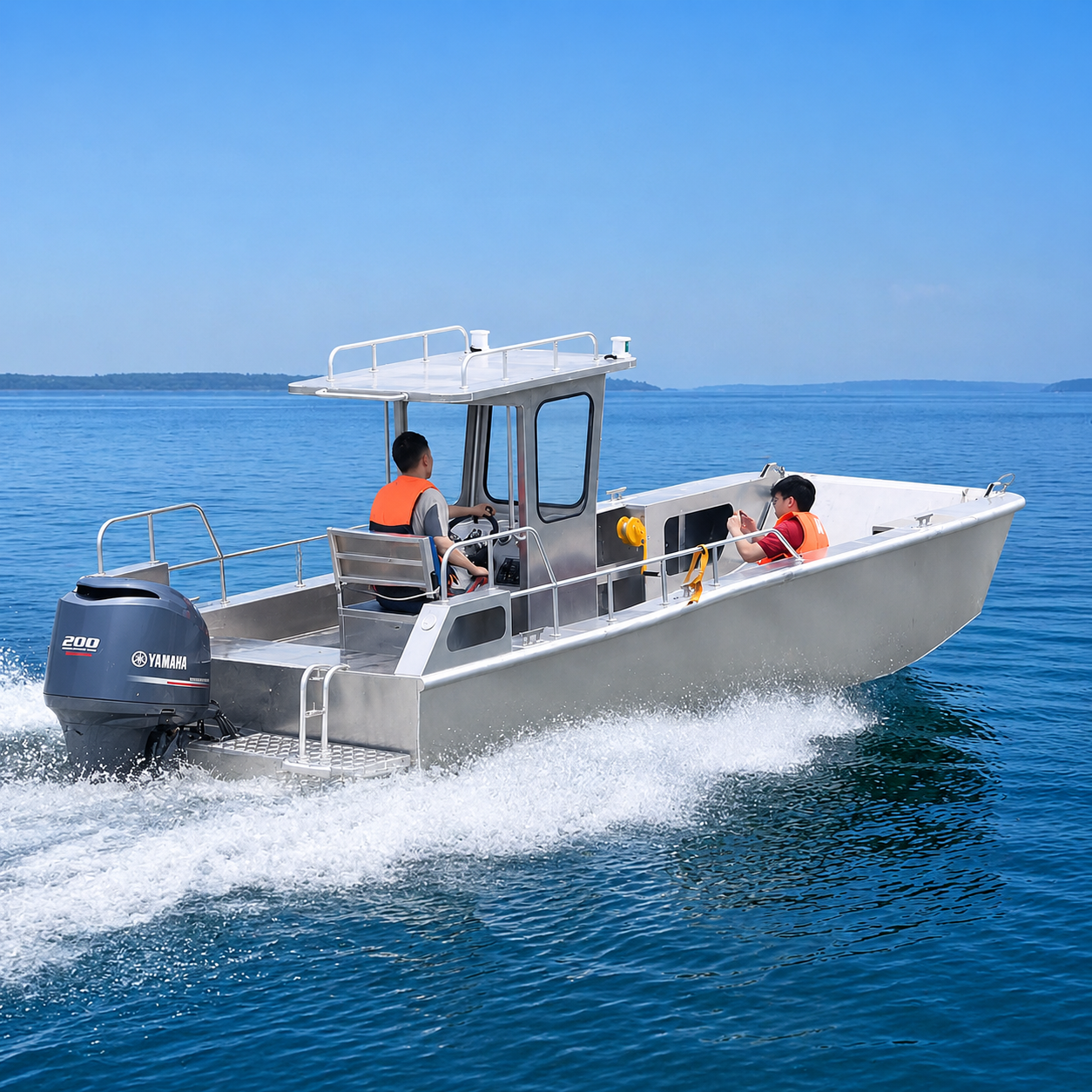 Kinocean LC-210 aluminum landing craft