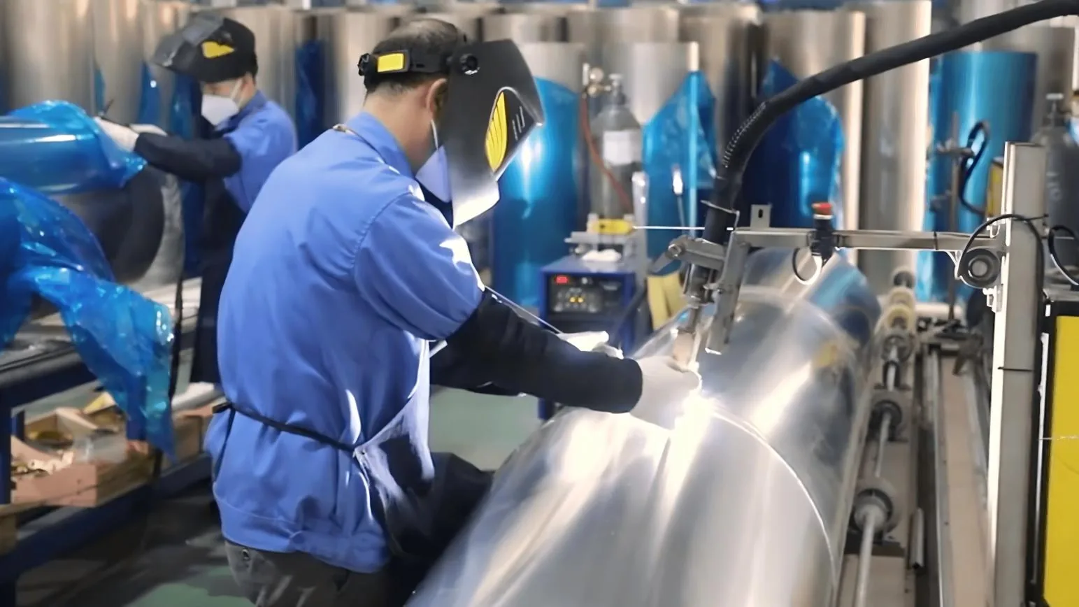 Kinocean boat manufacturing detail