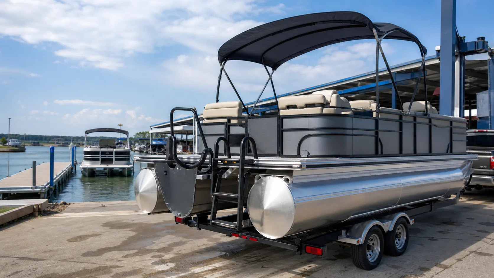 Commercial pontoon fleet delivery planning