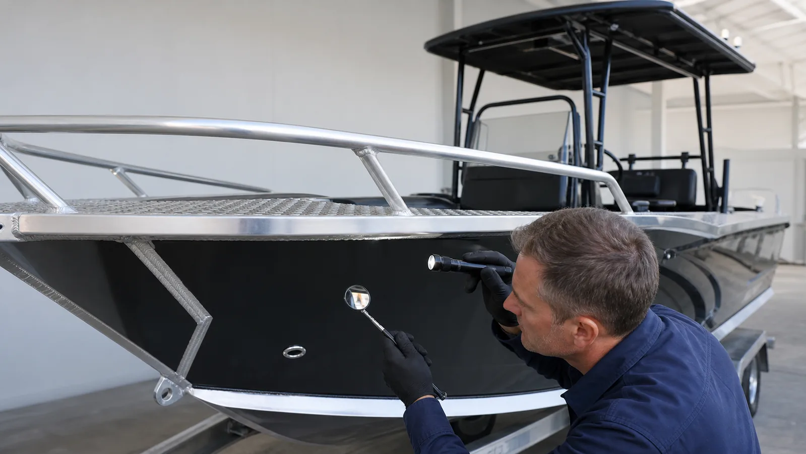 Aluminum Fishing Boat Pre-Shipment Inspection Checklist
