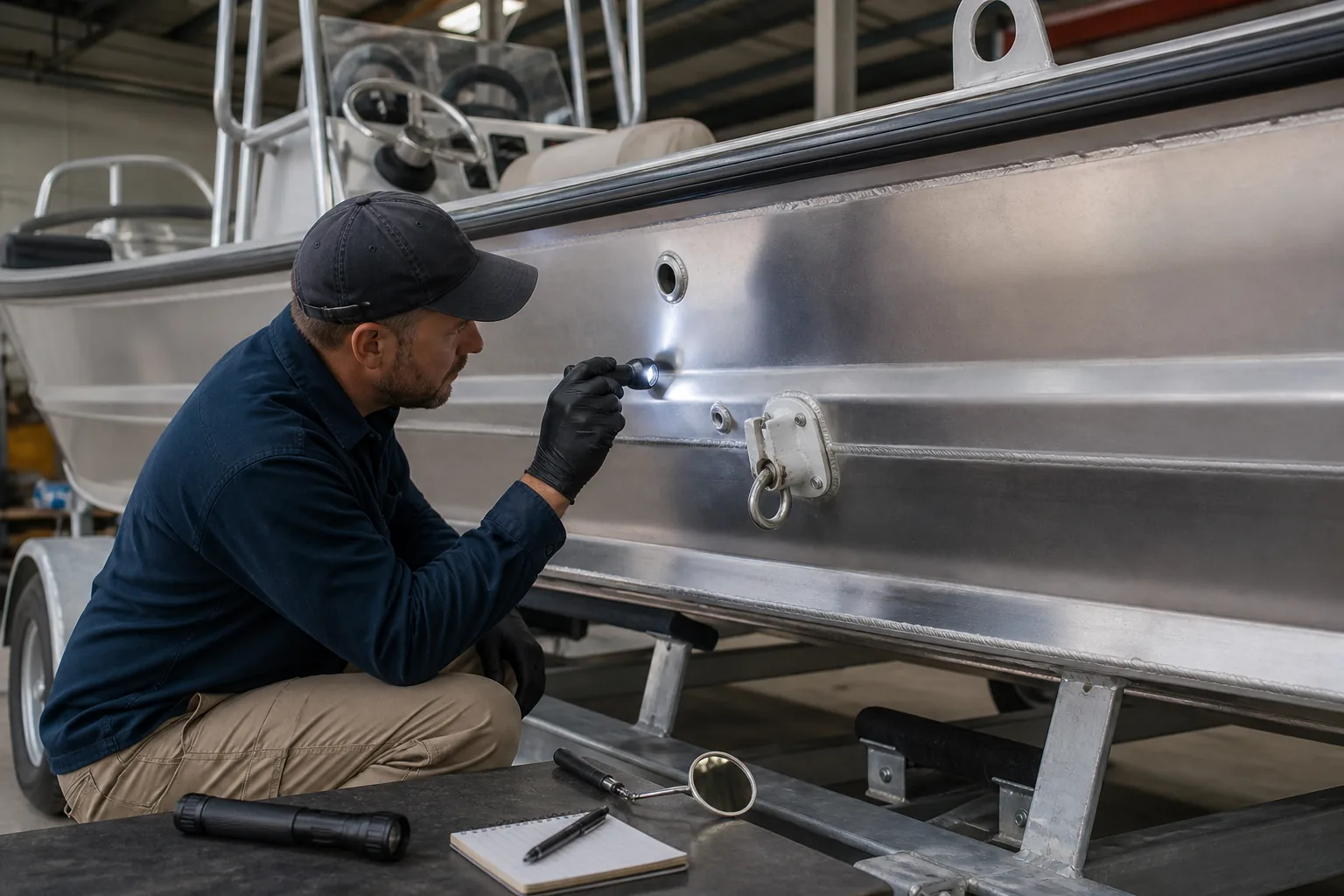 Saltwater Aluminum Fishing Boat Maintenance Checklist for Fleets